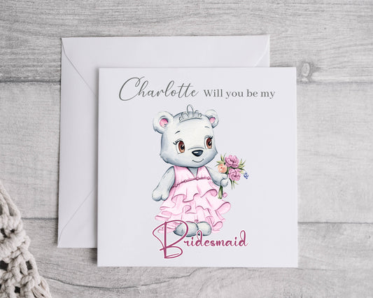 Will you be my Bridesmaid - Personalised